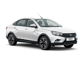 Lada Vesta Cross Цвет: Белый "Ледниковый"