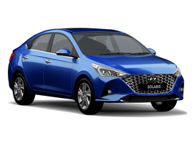 Hyundai Solaris Новый Цвет: Синий