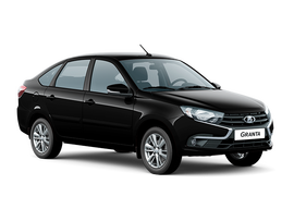 Lada Новая Granta лифтбек Цвет: Черный "Пантера"