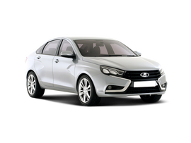 Lada Vesta Цвет: Белый Ледниковый