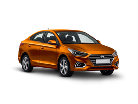 Hyundai Solaris Цвет: Sunset Orange