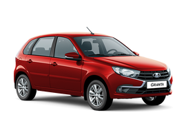 Lada Новая Granta хэтчбек Цвет: Красный "Сердолик"