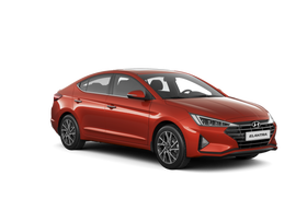 Hyundai Elantra Цвет: Красно-Оранжевый (Lava Orange)