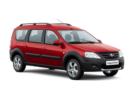 Lada Largus Cross CNG Цвет: Красный "Огненно-красный"