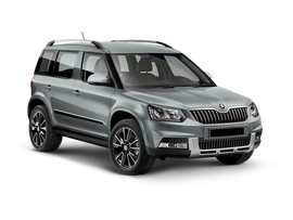 Skoda Yeti Outdoor Цвет: Серый Platinum металлик