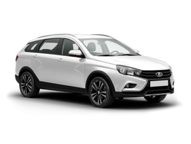 Lada Vesta SW Cross Цвет: Ледниковый