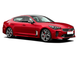 Kia Stinger Цвет: Rich Rome Red