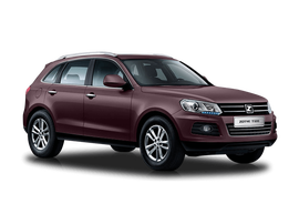 Zotye T600 Цвет: Темно-Вишневый