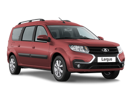 Lada Largus Новый Цвет: Красный сплав