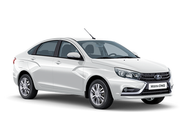 Lada Vesta CNG Цвет: Белый "Ледниковый"