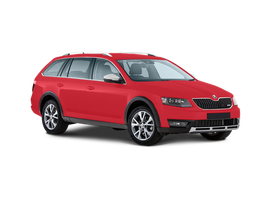Skoda Octavia Scout Цвет: Красный Corrida