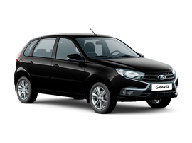 Lada Новая Granta хэтчбек Цвет: Черный "Пантера"