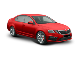 Skoda Octavia RS Цвет: Corrida Red (красный)
