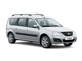 Lada Largus CNG Цвет: Серебристый "Платина"