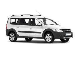 Lada Largus Cross 7 мест Цвет: Белый Ледниковый