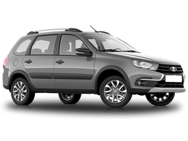 Lada Granta Cross Цвет: Серебристо-серый Техно (металлик)