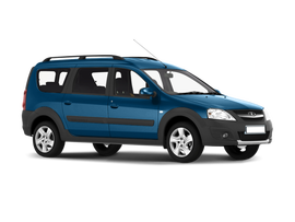 Lada Largus Cross 5 мест Цвет: Синий Дипломат