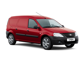 Lada Largus Фургон CNG Цвет: Красный "Огненно-красный"