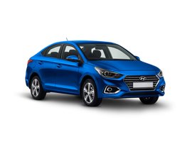 Hyundai Solaris Цвет: Marina Blue