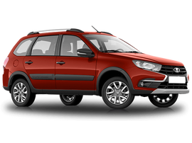 Lada Granta Cross Цвет: Красный Сердолик (металлик)