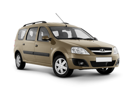 Lada Largus Цвет: Серо-бежевый Серый базальт