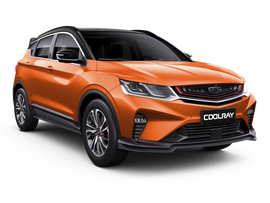 Geely Coolray Цвет: Оранжево-черный