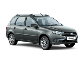 Lada Новая Granta универсал Цвет: Серебристо-темно-серый "Борнео"