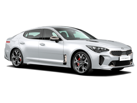 Kia Stinger Цвет: Snow White Pearl
