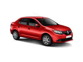 Renault Logan Цвет: Красный