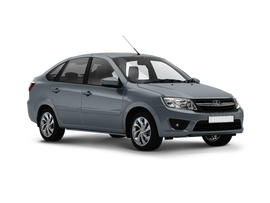 Lada Granta лифтбек Цвет: Серебристо-темно-серый Борнео