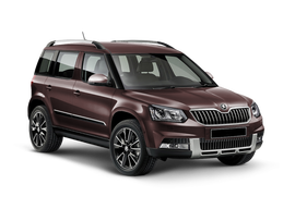 Skoda Yeti Outdoor Цвет: Коричневый Topaz Brown металлик