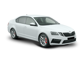 Skoda Octavia RS Цвет: Moon White (белый, металлик)