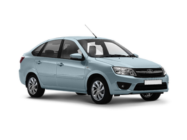 Lada Granta лифтбек Цвет: Серебристый Рислинг