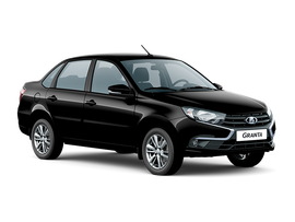 Lada Новая Granta Цвет: Черный