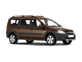 Lada Largus Cross 7 мест Цвет: Темно-коричневый Кашемир