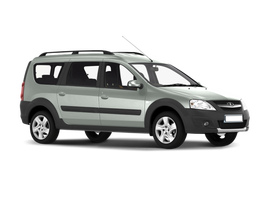 Lada Largus Cross 7 мест Цвет: Серо-бежевый Серый базальт